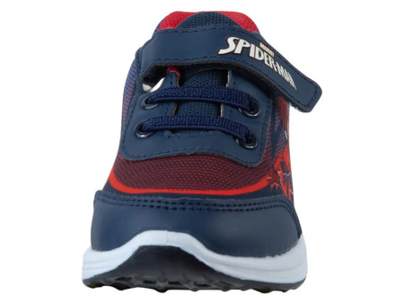 Zapatos deportivos con diseño de Spiderman, color azul para niño pequeño.