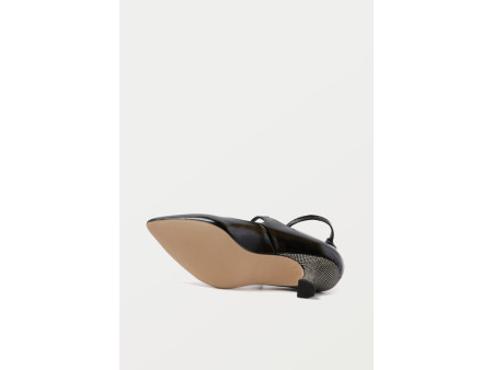 Zapato trendy de mujer negro Glo mece t4 Glo.