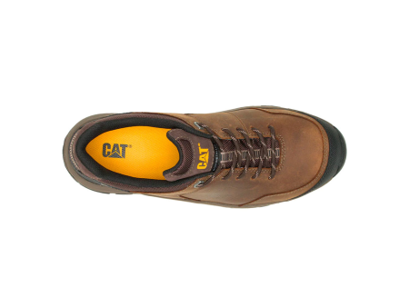 Zapato casual Caterpillar color café para hombre