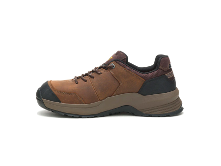 Zapato casual Caterpillar color café para hombre