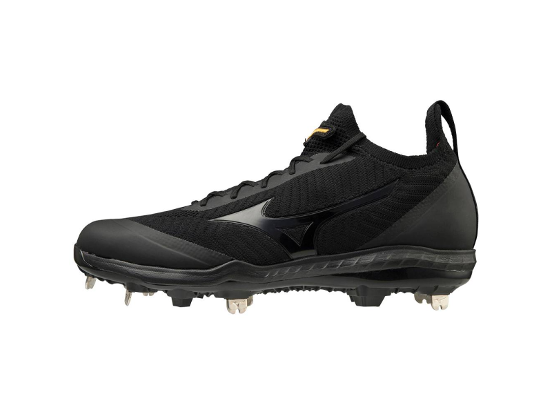 Zapatos Para Beisbol Mizuno Pro Dominant Knit Metal Para Hombre Negros