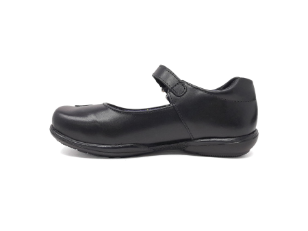 Zapato de vestir escolar Hush Puppies negro para niña