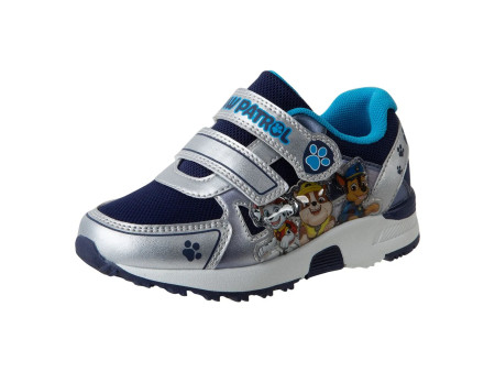 Zapatos deportivos con diseño de Paw Patrol para niño pequeño, color azul.