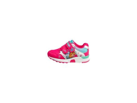 Zapatos con diseño de Paw Patrol para niña pequeña, color rosa.