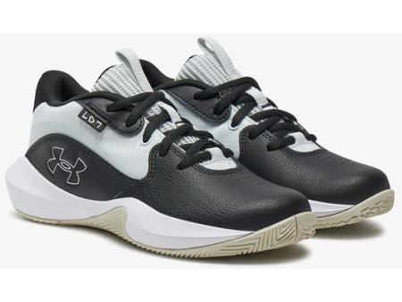 Baloncesto UA PS Lockdown para niños color negro.