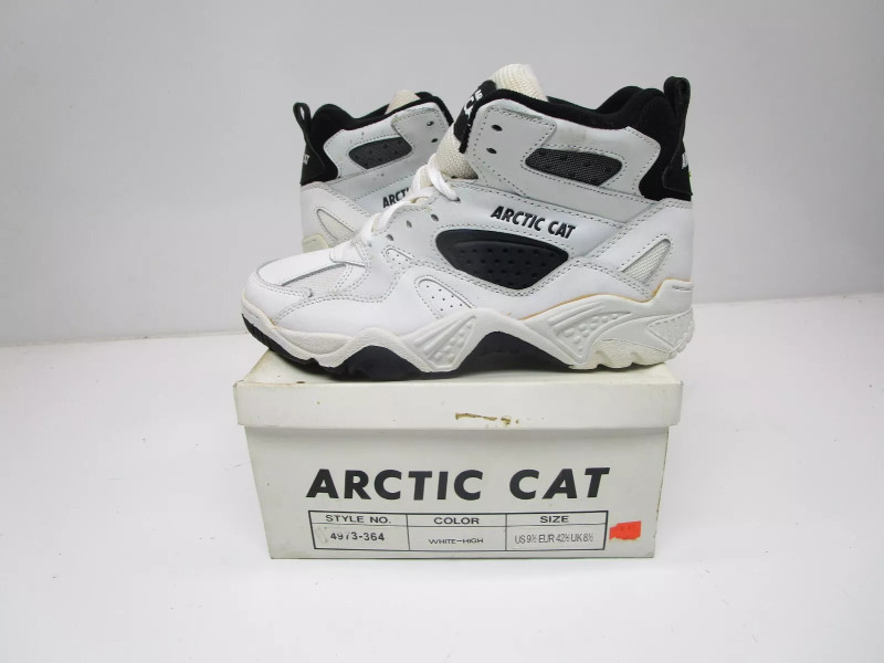 Tenis Vintage Arctic Cat Blanco Alto